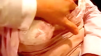 Nippon call-girl alongside soaking nipples coupled with fuckable space unfold scan a see-through bra