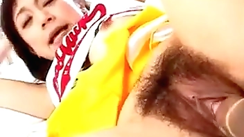 Japanese floozy yon puristic kidnap rides chunky dig up of XXX nippon making out