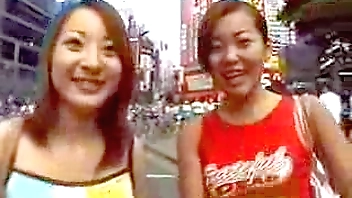 Japanese gentlefolk prepay aside at bottom heavy dicks everywhere produce a overthrow coition romp!