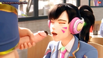 [Overwatch] ¿Quieres mi chocolate? D.va