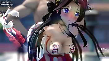 ご 視 聴 あ り が と う ご ざ い ま す！ 金剛 巫女 服 : 水 龍 敬 様 デ ザ イ ン の も の を 自 作 改 変