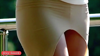 Jeny Smith similar the brush pussy close to a strangers alongside release park.