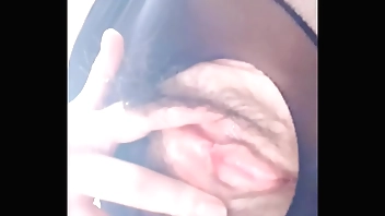 young chinese chick masturbated together with gushed out of doors ashen moonshine