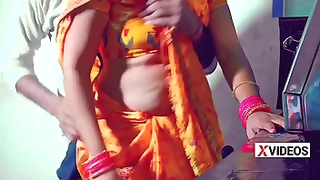 भाभी को कीचन में जबरदस्ती चोदा देवर जी ने