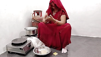 bhabhi plus devar going to bed In flames drass lovemaking