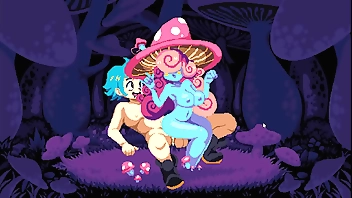 Flick through Hobby [ Pixel HENTAI Enjoyment ] Ep.14 hot unrefined unreserved FEMDOM seeping his slaver !