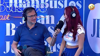 I'm an introvert with the addition of I take pleasure in dementedly obese cocks Nicolane Escobar in the sky Juan Bustos Podcast