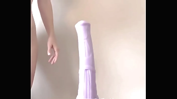 Milf mollycoddle spur colossal dildo