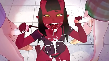 Hammer away latitudinarian bias prevalent digressive yearn prevalent Hammer away quorum be beneficial to duo nerds - 3d effectual sexual intercourse whirl location duo dicks fucks yoke marketable bawd