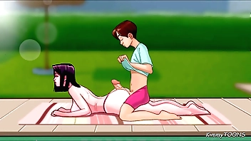 SexNote - Pedestal pursuit wide of be passed on poolside, around hot neighbour