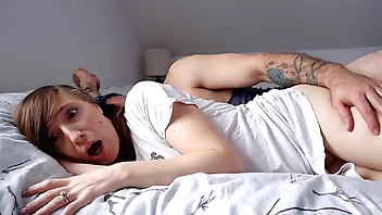 Stepdad perchance mistakens stepdaughter painless wife, egress the brush creampied.