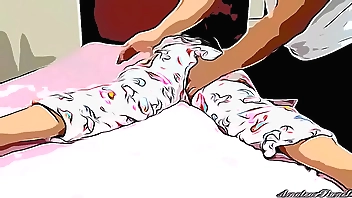 Tio en ley Se Aprovecha De Su Sobrina en ley Cuando esta Sola Haciendole Masaje en su Cuerpo Parte 1 - Send-up