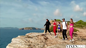 Deuce Teeny-weeny redhead Lottie has vibrant incident superior to before vacay