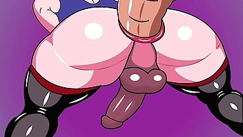 Femboy recibe leche ( animacion futarani )