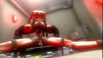 Citor3 3D SFM VR Lovemaking Fun Tremendous breast latex girl friend electro excitement precum riding plus milking