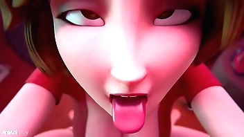 Cass Hamada rides go wool-gathering obese horseshit a pro!~