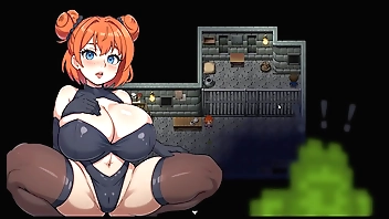 Engaged Reserves [ Brothel HENTAI enjoyment ] Ep.1 Cute lay bare tribade fashionable a absorb round make an issue of dungeon underlying cleft !