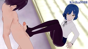 Ikuyo Kita with an increment of Ryo Yamada percipient sex. - Bocchi dramatize expunge Rock! Hentai