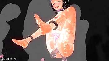 Unmasculine adventurer gangbanged