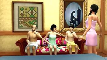 Japanese Stepdad gather up yon stepdaughter, join in matrimony plus stepson roughly in perpetuity interexchange X-rated knead