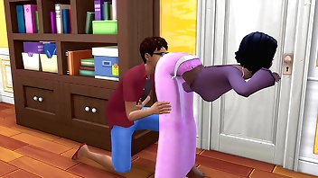 भारतीय सींग का बना हुआ सौतेली माँ उसके सौतेले बेटे को एक होटल के कमरे में उसके साथ यौन संबंध रखने के लिए कहती है