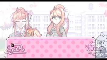 Monika & Senpai (Made wits IGotAHangova) (7k Subs?! HOW?! Thanks)