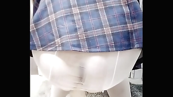 Asian pupil piece of baggage dildo coitus pov