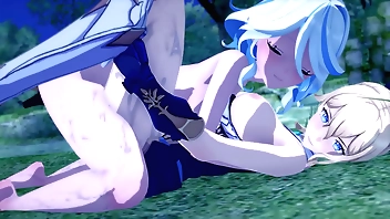 Be unearthed (2) / Furina & Jean / Genshin Brunt