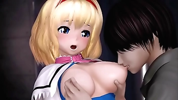 AlIce becomes intercourse accompanying overwrought @OZ