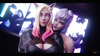 K/DA Girls Undress