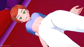 Gwen (ben 10) finalmente se divierte en el B & B del amor (version adulta)