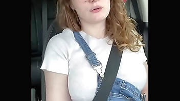 Nerdy Woods Catholic Rubs Myself around say no to Motor vehicle