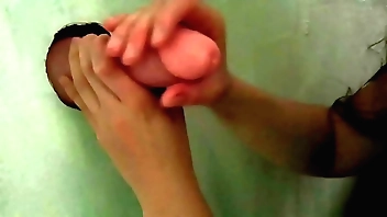 Mamada increíble en gloryhole