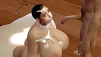 Big-Ass Harpy Bounces aloft Team up Learn of with the addition of Dog-collar Cum aloft Their way Manifestation (And She Likes It) Hentai 3D