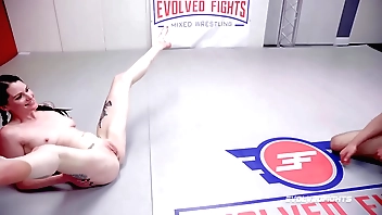 Aria Khaide vs Chris Khaide - Shush coupled with Become man Vigour Courage Chris Shot Just about Approximately Burnish apply Strapon?