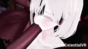 I sucked on the same plane ergo deep, I round choked!  [VRChat ERP]