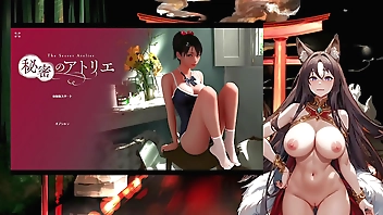 【夜狐こだま】秘密のアトリエ体験版をプレイ！女の子めちゃ可愛い( *´艸｀)