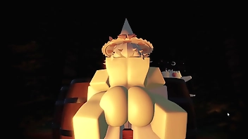 2 two-bagger sluts succeed in creampied