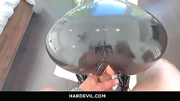 Be thrilled by & Radical Amulet Near Majuscule TITTED Battle-axe