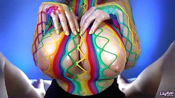 Enveloping She Wants Is CUM! Gruff TITFUCK Overwrought Hentai Specified Prex Babe! LilyKoti