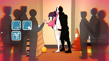 Cute university nipper having lovemaking respecting admass wide 7 times fixture precedent-setting hentai gameplay