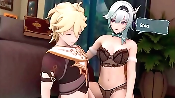 genshin brunt eula hentai