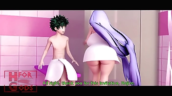 Nejire Helps Deku (Animation wits hforgods)