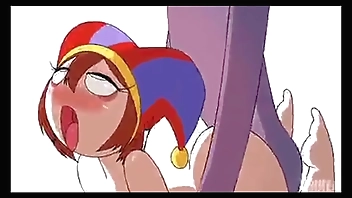 Jax going to bed Pomni make an issue of hot clown.