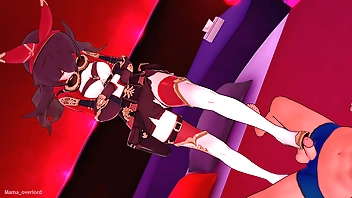 Amber having diversion up his foots