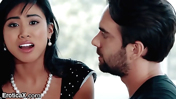 Slutty Asian Widow Fucks Will not hear of Kinsman Yon Undertaking - EroticaX