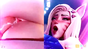 Hentai ahri kda 3d