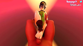 Toph Footjob