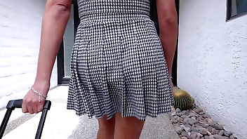 PUREMATURE X-rated Milf Houseguest Seduces Young Broad in the beam Blarney