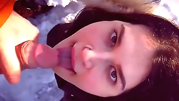 Rash sucking a exotic close to a cause of parkland increased by swallowing hot cum